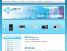 Tablet Screenshot of osiloskoop.com